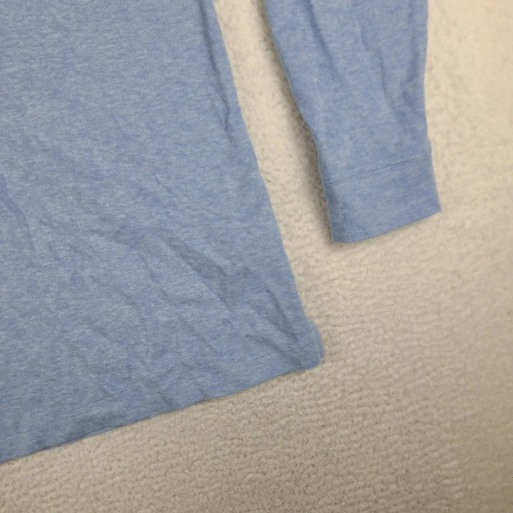 Polo Ralph Lauren Sweater Mens 2XLT 2XL XXL Tall Blue Quarter Zip Estate Rib